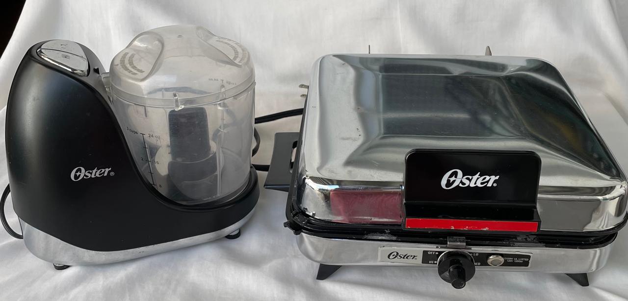 🥪 Sandwichera y picadora Oster (usadas)
