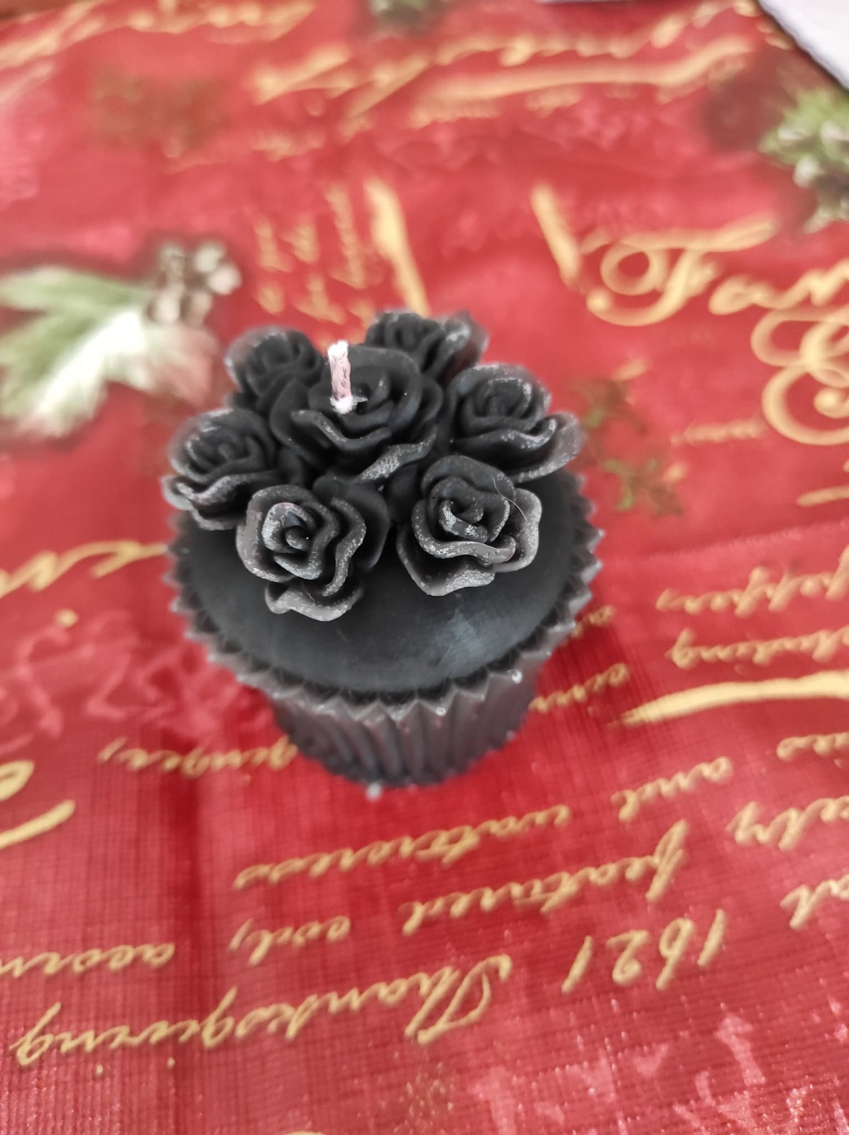 Vela de cupcake (decorativa y aromática)