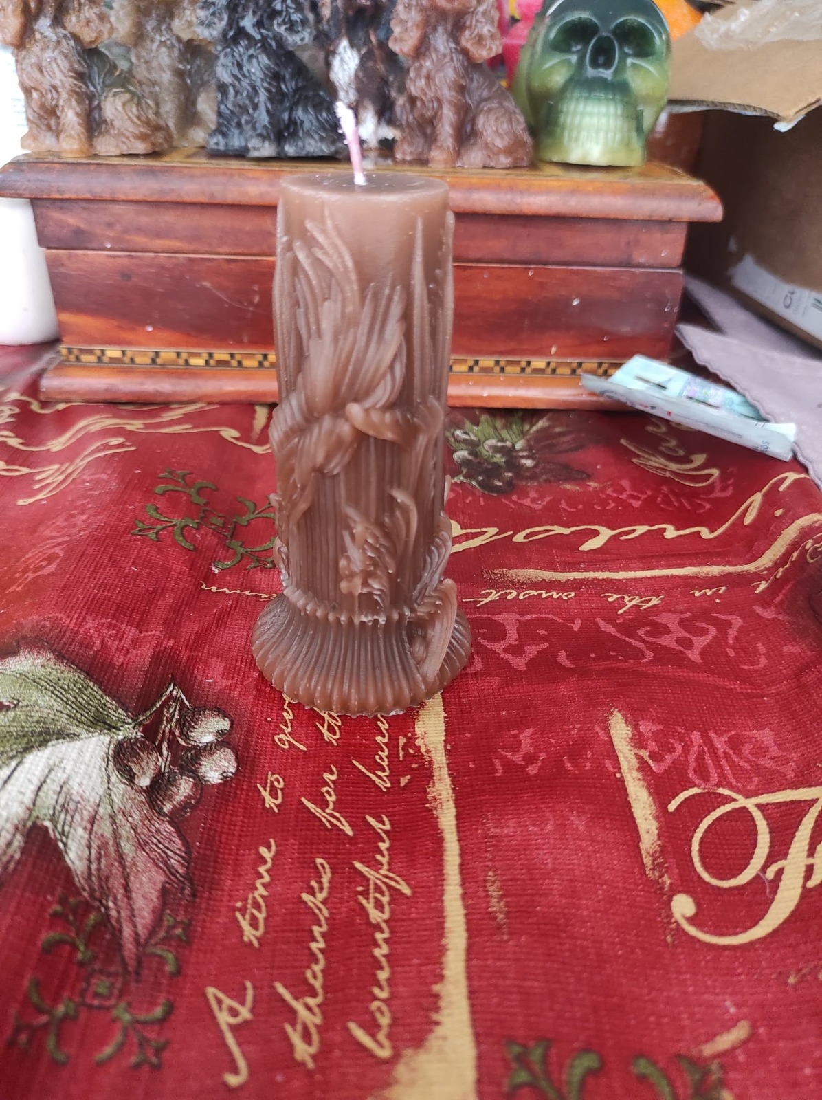 Vela en forma de torre (decorativas y aromáticas)