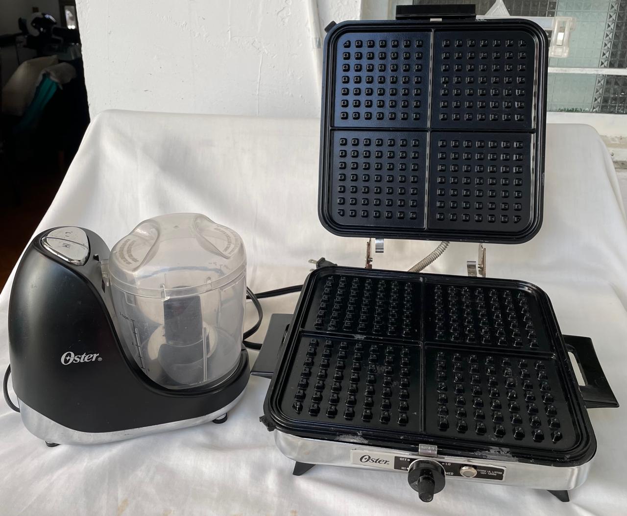 🥪 Sandwichera y picadora Oster (usadas)