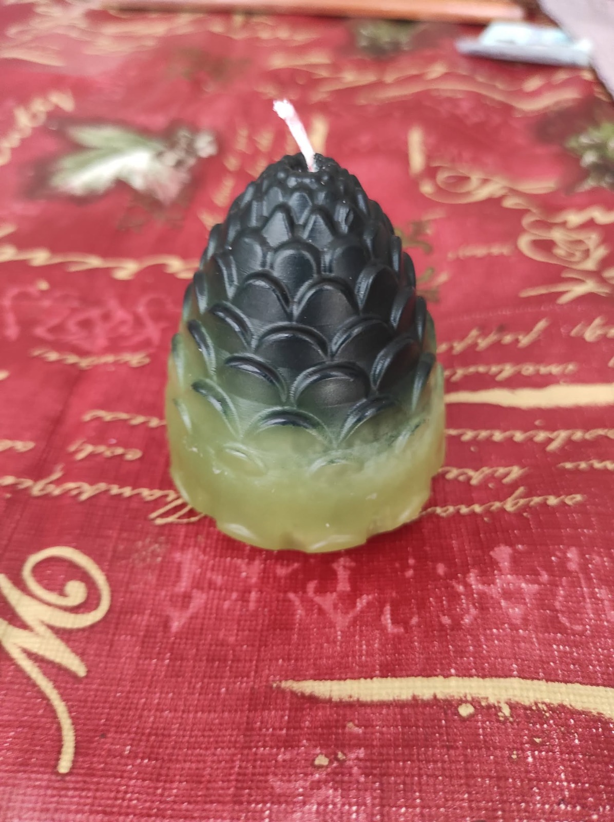 Vela de pino (decorativa y/o aromática)